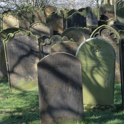 Swainby Country Churchyard, Yorkshire, England by Joe Cornish Pricing Limited Edition Print image