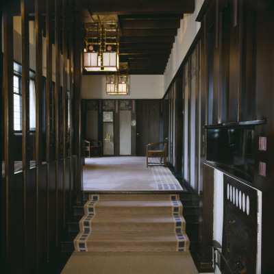 The Hill House, Helensburgh, Dumbartonshire, Scotland, 1902-04, The Hall by Mark Fiennes Pricing Limited Edition Print image