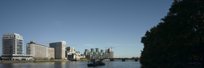 Vauxhall Bridge Panorama, London by Richard Bryant Pricing Limited Edition Print image