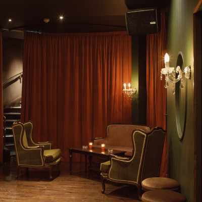 Rex Cinema Bar, London, Seating Area 03 by James Balston Pricing Limited Edition Print image