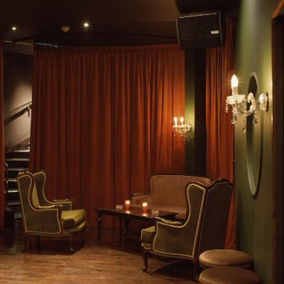 Rex Cinema Bar, London, Seating Area 03 by James Balston Pricing Limited Edition Print image