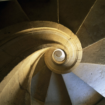 Convento De Cristo, Tomar, Estremadura, Spiral Staircase by Joe Cornish Pricing Limited Edition Print image