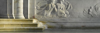 Victoria Memorial Fountain Detail, St James' Park, London by Richard Bryant Pricing Limited Edition Print image