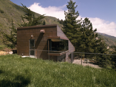 Greyrock Estate Guesthouse, Big Sur (2001) - Exterior View, Architect: Daniel Piechota by Alan Weintraub Pricing Limited Edition Print image
