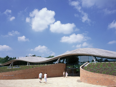 The Savill Building, Windsor Great Park, Surrey, Savill Gardens, Glen Howells Architects by Ben Luxmoore Pricing Limited Edition Print image