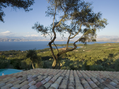 House With With Mediterranean View, Corfu by Clive Nichols Pricing Limited Edition Print image