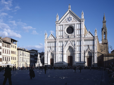 Church Of Santa Croce, Florence, Tuscany by Colin Dixon Pricing Limited Edition Print image