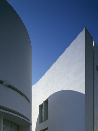 The Barcelona Museum Of Contemporary Art, 1987-1995, Architect: Richard Meier And Partners by John Edward Linden Pricing Limited Edition Print image