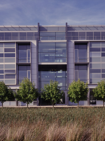 Adobe Building, Edinburgh Park, Scotland, East Facade Detail, Architect: Lee Boyd Partnership by Keith Hunter Pricing Limited Edition Print image