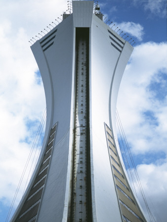 Olympic Stadium, Montreal 1976, Tower, Architect: Roger Taillibert by Michael Harding Pricing Limited Edition Print image