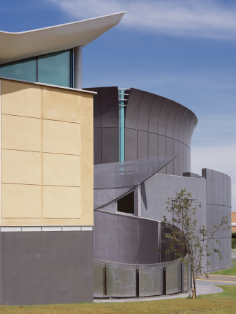 The Space Centre For Dance, Dundee College, Scotland, Detail Studio 1 And Auditorium by Keith Hunter Pricing Limited Edition Print image