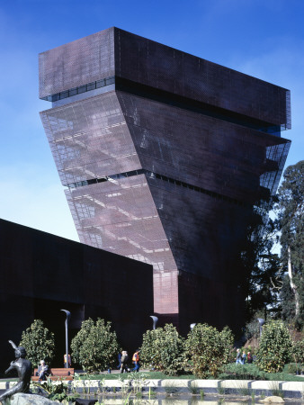 De Young Museum, San Francisco, 2005, Tower, Architect: Herzog And De Meuron by John Edward Linden Pricing Limited Edition Print image