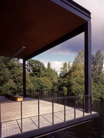 Gateway Orientation Centre, Loch Lomond, Scotland, Detail Of Observation Deck by Keith Hunter Pricing Limited Edition Print image