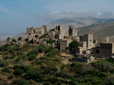 Ancient Hill Fort, Vathia, Mani by Natalie Tepper Pricing Limited Edition Print image