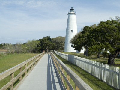 Ocracoke Lighthouse, North Carolina, 1823, Architect: Noah Porter by Natalie Tepper Pricing Limited Edition Print image