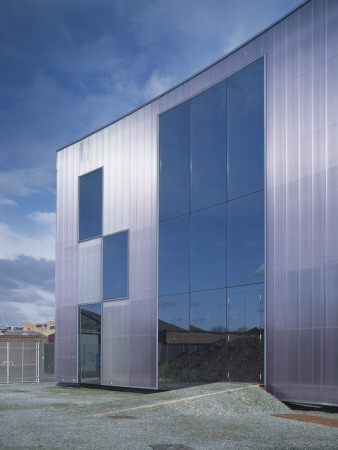 Laban Centre, Deptford, London, 2003, Exerior, Architect: Herzog And De Meuron by Morley Von Sternberg Pricing Limited Edition Print image