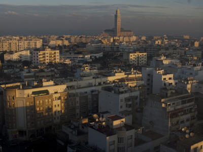 Dawn View Over Casablanca, Morocco by Natalie Tepper Pricing Limited Edition Print image