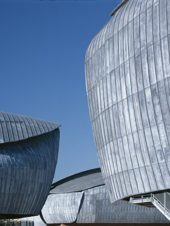 Auditorium, Parco Della Musica, Rome, 1997-2002, Roofs Of Concert Halls From The Park by Richard Bryant Pricing Limited Edition Print image