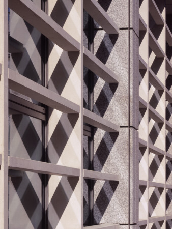 Office Headquarters, London, Exterior Cladding Detail, Architect: Sir Norman Foster And Partners by Peter Durant Pricing Limited Edition Print image