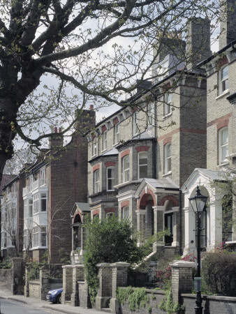 Victorian Houses, Hampstead, London, Architect: Belsize Architects by Nicholas Kane Pricing Limited Edition Print image