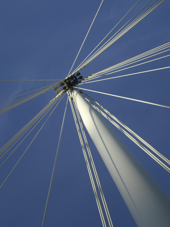 Structural Detail Hungerford Bridge Foot Bridge, London, Architect: Lifschutz Davidson Sandilands by Richard Bryant Pricing Limited Edition Print image