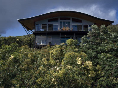 Sea Eagle, Beach House On Stilts, Australia, Overall Exterior, Architect: Grose Bradley Architects by Richard Bryant Pricing Limited Edition Print image