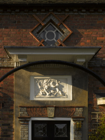 Porch Detail, Hampstead Garden Suburb, London by Richard Bryant Pricing Limited Edition Print image