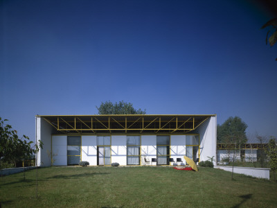 Four Houses Near Milan, Overall Exterior, Architect: Renzo Piano And Richard Rogers by Richard Einzig Pricing Limited Edition Print image