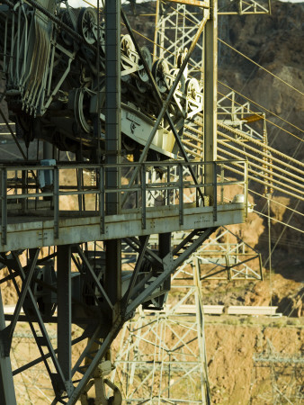 Old Crane Workings Hoover Dam by Richard Williamson Pricing Limited Edition Print image