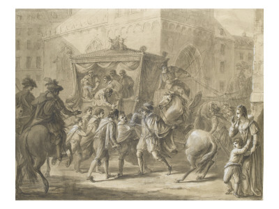 Assassinat D'henri Iv, Le 14 Mai 1610 by William Hamilton Pricing Limited Edition Print image