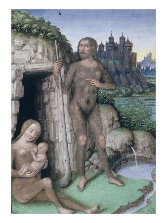 Les Quatre Etats De La Societe : L'homme Sauvage Ou L'etat De Nature by Jean Bourdichon Pricing Limited Edition Print image