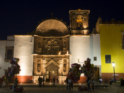 San Miguel's Civic Plaza, San Miguel De Allende, Guanajuato State, Mexico by Julie Eggers Pricing Limited Edition Print image