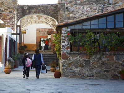 Parent And Children, San Miguel De Allende, Guanajuato State, Mexico by Julie Eggers Pricing Limited Edition Print image