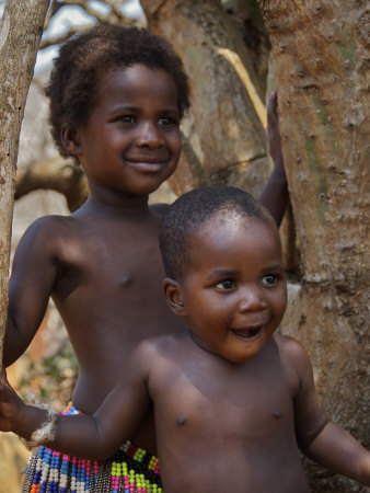 Young Zulu Boys, Shakaland, Kwazulu Natal, South Africa by Lisa S. Engelbrecht Pricing Limited Edition Print image