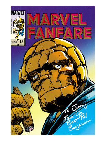 Marvel Fanfare #15 Cover: Thing by Barry Windsor-Smith Pricing Limited Edition Print image