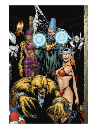 Exiles #57 Cover: Exiles by James Calafiore Pricing Limited Edition Print image