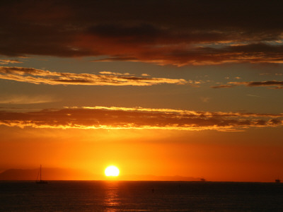 Sunrise, Santa Barbara Harbor by Eloise Patrick Pricing Limited Edition Print image