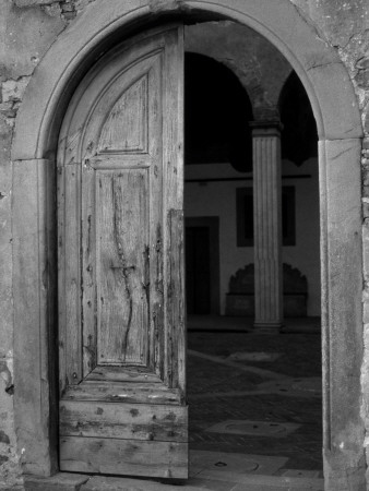 Behind The Villa Door, Tuscany by Eloise Patrick Pricing Limited Edition Print image