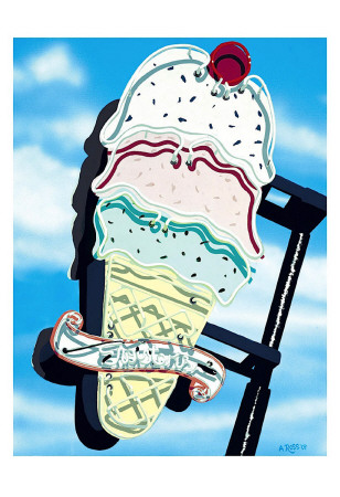 Ice Cream by Anthony Ross Pricing Limited Edition Print image