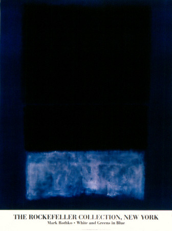 White And Green In Blue by Mark Rothko Pricing Limited Edition Print image