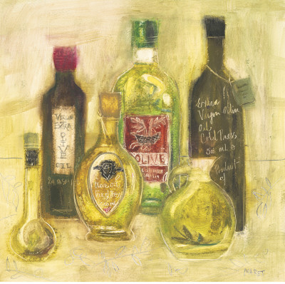 Olive Oil Sketch by Maret Hensick Pricing Limited Edition Print image