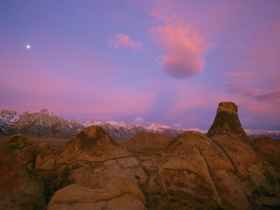 Twilight View Of The Alabama Hills by Phil Schermeister Pricing Limited Edition Print image