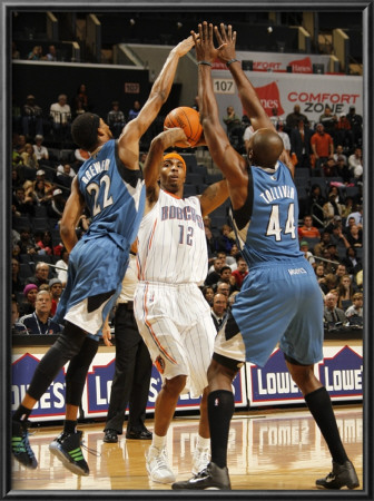 Minnesota Timberwolves V Charlotte Bobcats: Tyrus Thomas by Kent Smith Pricing Limited Edition Print image