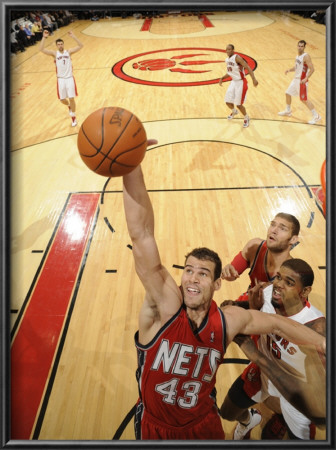 New Jersey Nets V Toronto Raptors: Kris Humphries by Ron Turenne Pricing Limited Edition Print image