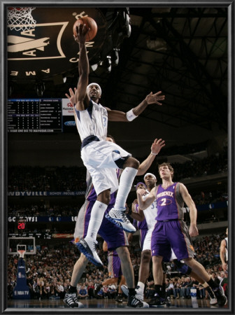 Phoenix Suns V Dallas Mavericks: Jason Terry And Goran Dragic by Glenn James Pricing Limited Edition Print image