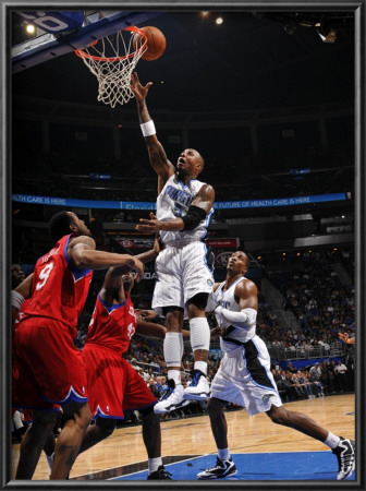 Philadelphia 76Ers V Orlando Magic: Quentin Richardson by Fernando Medina Pricing Limited Edition Print image