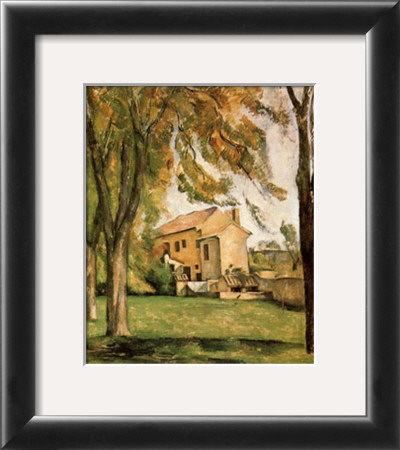 Chestnut Trees And Farm, Jas De Bouffan by Paul Cézanne Pricing Limited Edition Print image
