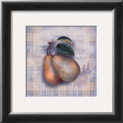 Tartan Fruit, Pear by Alma Lee Pricing Limited Edition Print image