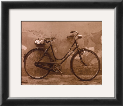 Bicycle With Basket by Francisco Fernandez Pricing Limited Edition Print image