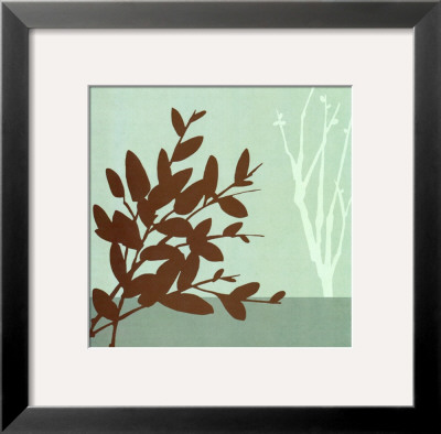 Metro Leaves In Green I by Erica J. Vess Pricing Limited Edition Print image